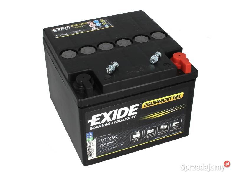 Akumulator EXIDE 12V 25Ah240A EQUIPMENT GELŻEL Wrocław