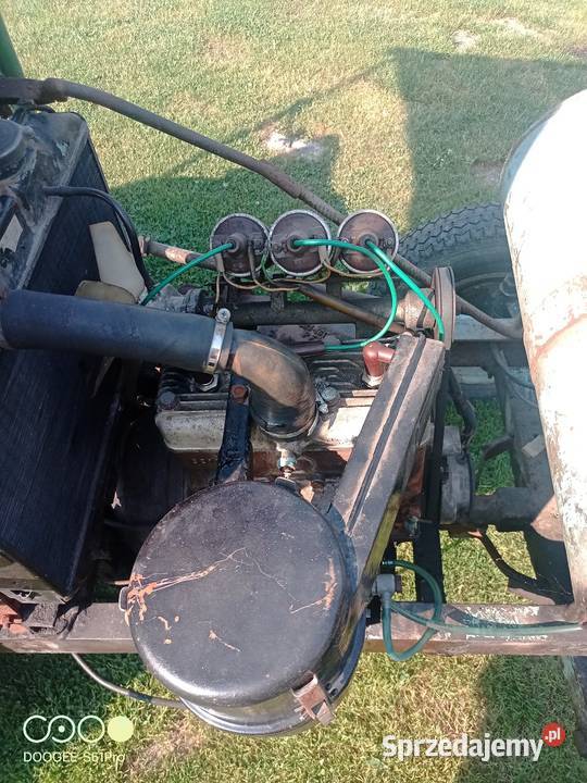 Traktor sam z silnikiem syreny 105 małopolskie Bulowice