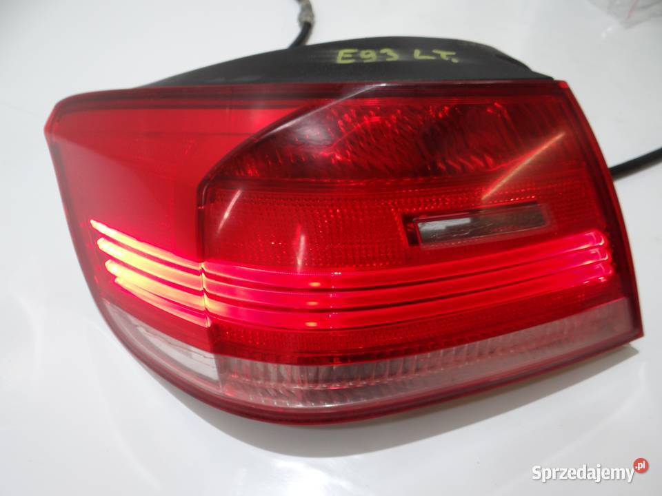 LAMPA LEWA TYLNA BMW E93 7162301 Lampy tylne lubelskie Strzyżewice sprzedam