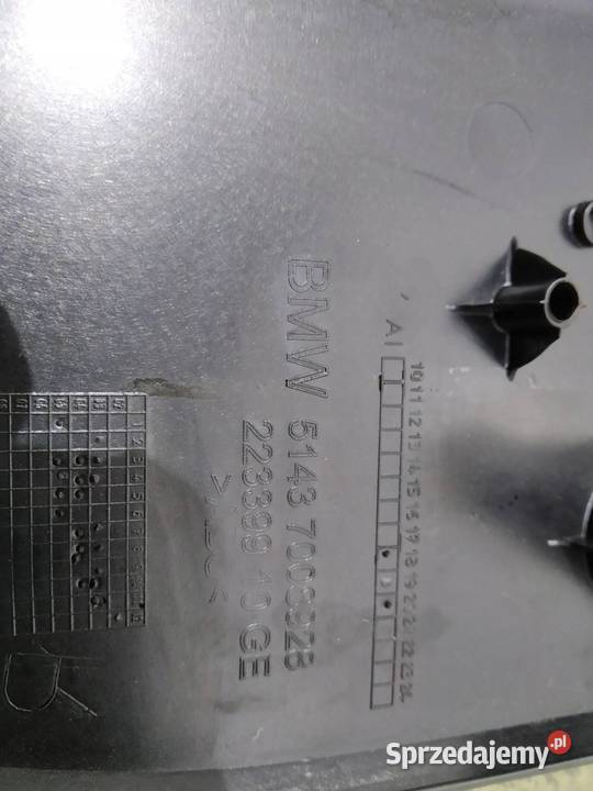 OSŁONA PROGU LEWA PRAWA KOMPLET E63 Bmw Seria 6 Karoseria świętokrzyskie sprzedam