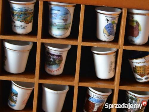 Naparstki porcelanowe 48 sztuk małopolskie