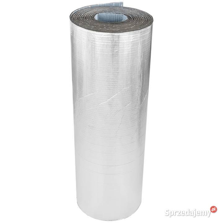 Mata pianka gumowa termoizolacyjna z aluminium Łąki