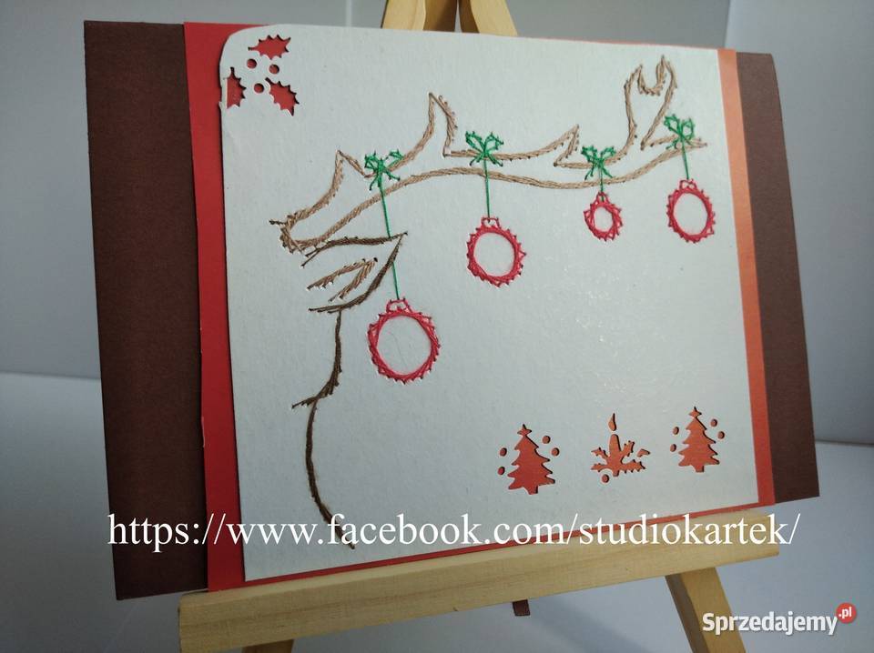 Kartki Boże Narodzenie hand made Białystok