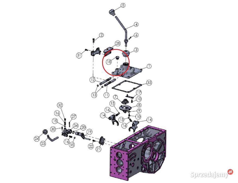 Korek gumowy zaślepka uszczelniająca Mitsubishi Tajęcina