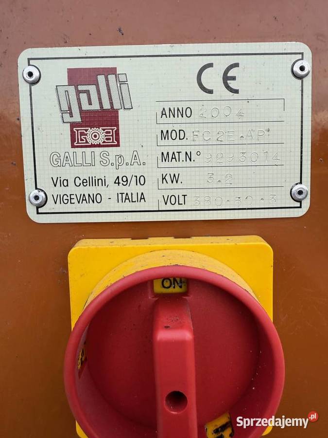 Galli FC2EAP automatyczna szlifierka polerka Łaskarzew sprzedam