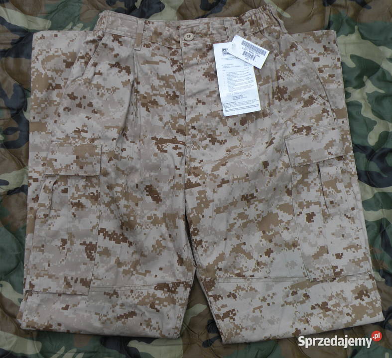 Spodnie MCCUU desert marpat USMC small long dolnośląskie Wrocław