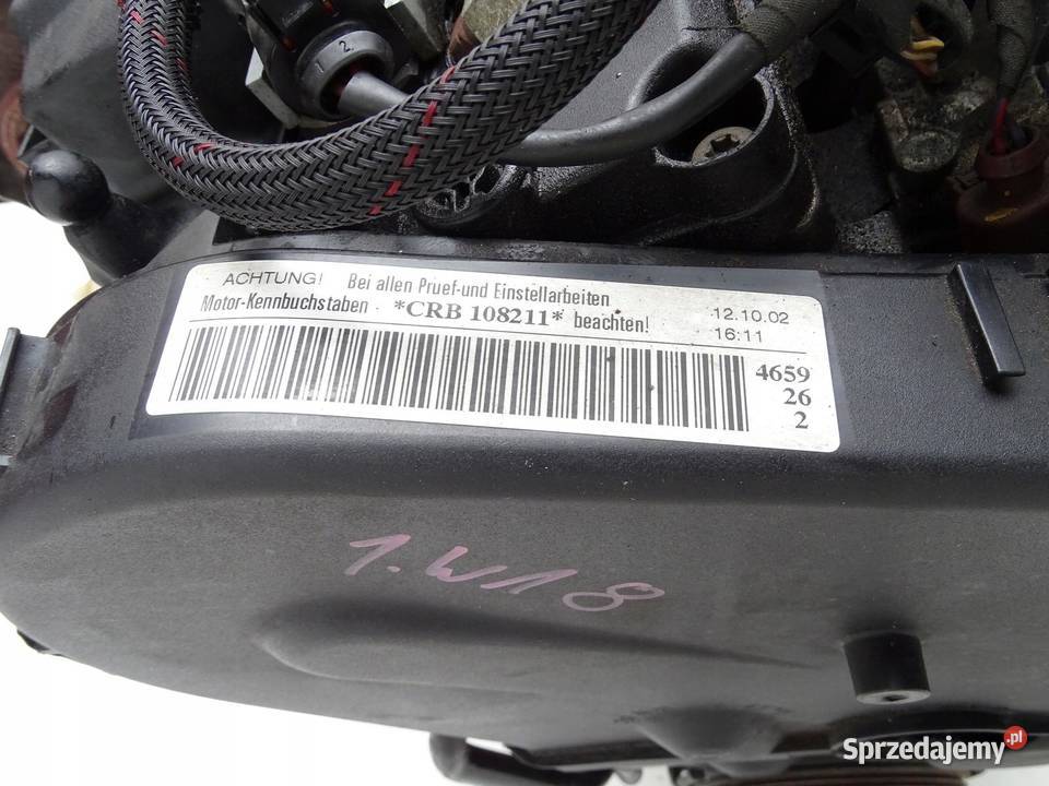 SILNIK SŁUPEK CRB 20 TDI VW GOLF VII LEON III A3 osobowe małopolskie