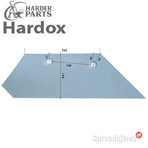 Lemiesz 16 300ha HARDOX 85383P części do pługa Suwałki