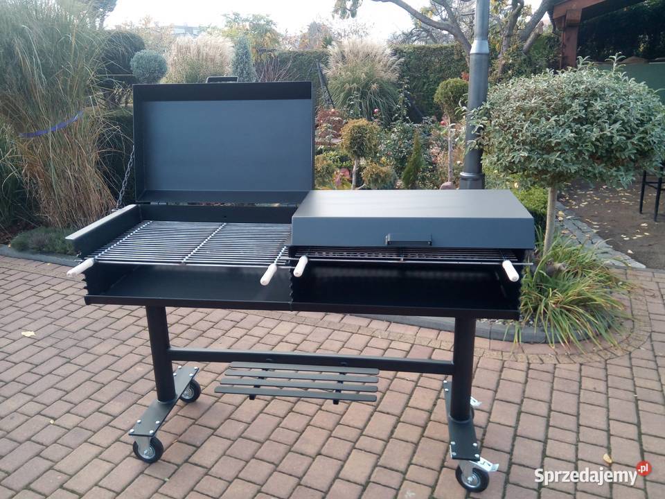 Gastronomiczny grill cateringowy DWUKOMOROWY Grillowanie wielkopolskie Damasławek