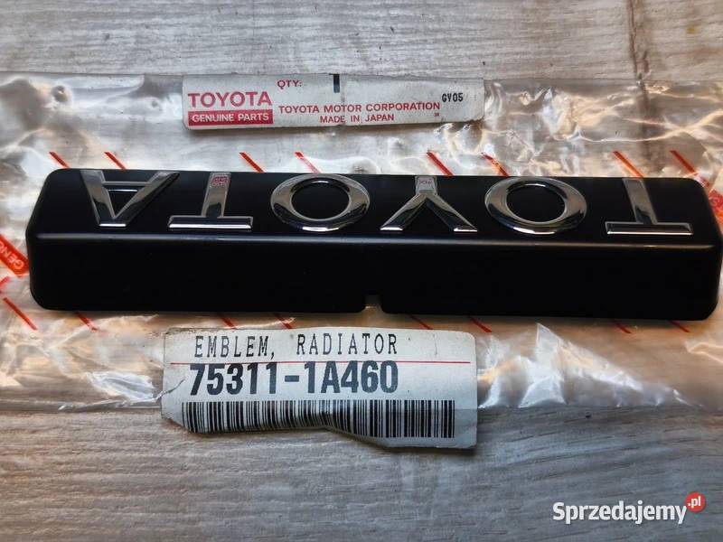 Toyota Corolla VI E90 E9 emblemat Pozostałe