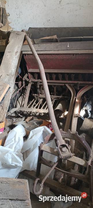 Siewnik konny koła drewniane