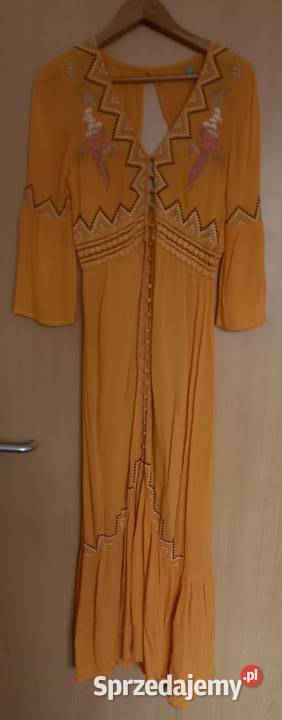 Asos boho sukienka midi maxi Poznań