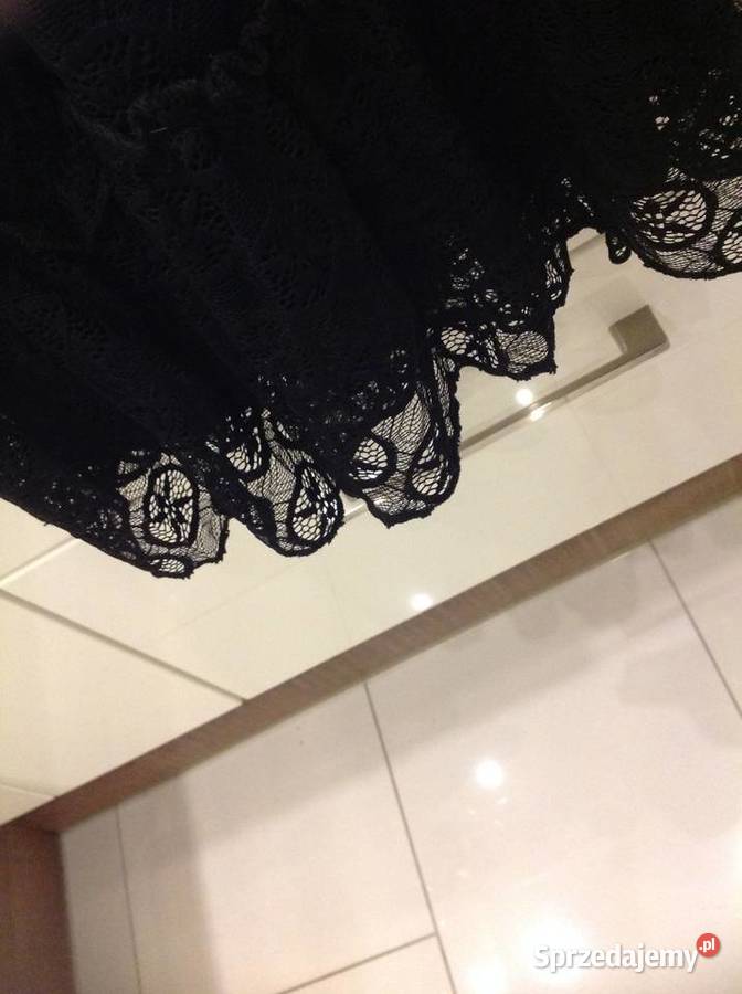 Sukienka Koronkowa Czarna Damska S j Nowa czarny Nowa Sól