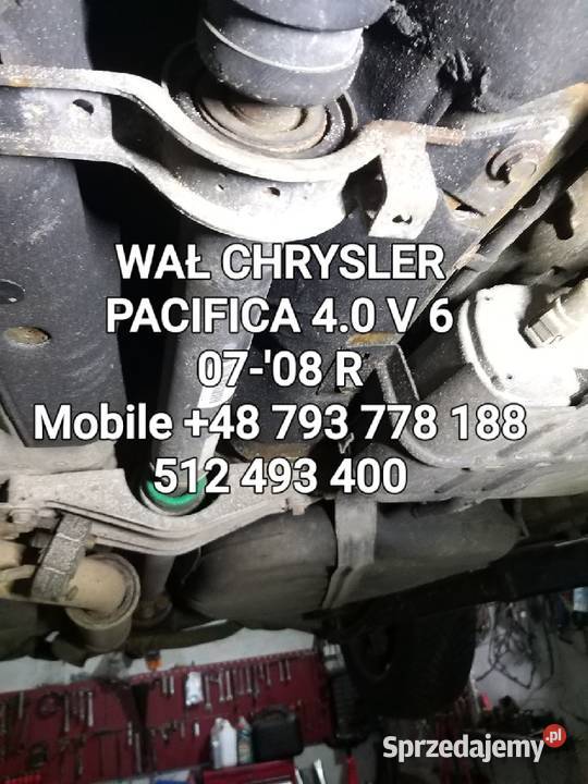 WAŁ NAPEDOWY NOWY CHRYSLER PACIFICA 40 V 6 0706 wielkopolskie Kawnice