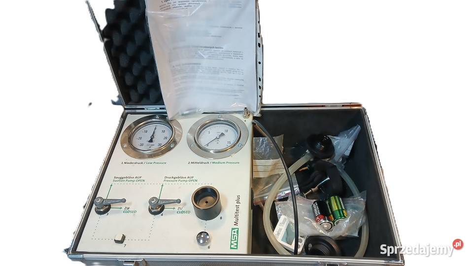 Przyrząd kontrolny do testów masek aparat Skierniewice