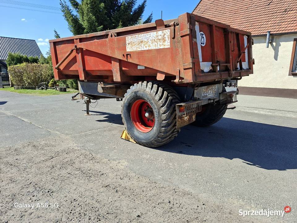 Przyczepa Legrand skorupa wywrotka Przyczepy rolnicze Września sprzedam