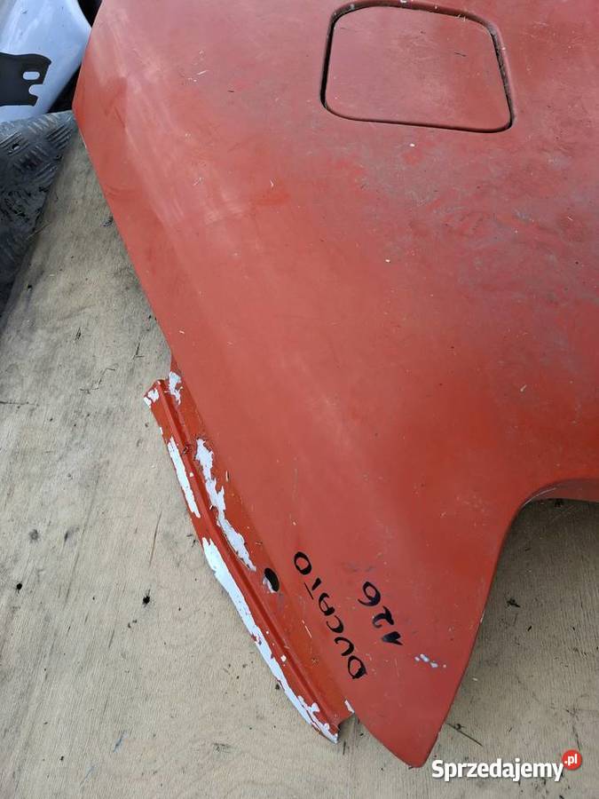 Błotnik Lewy Przód Fiat Ducato Pozostałe Wisznice sprzedam