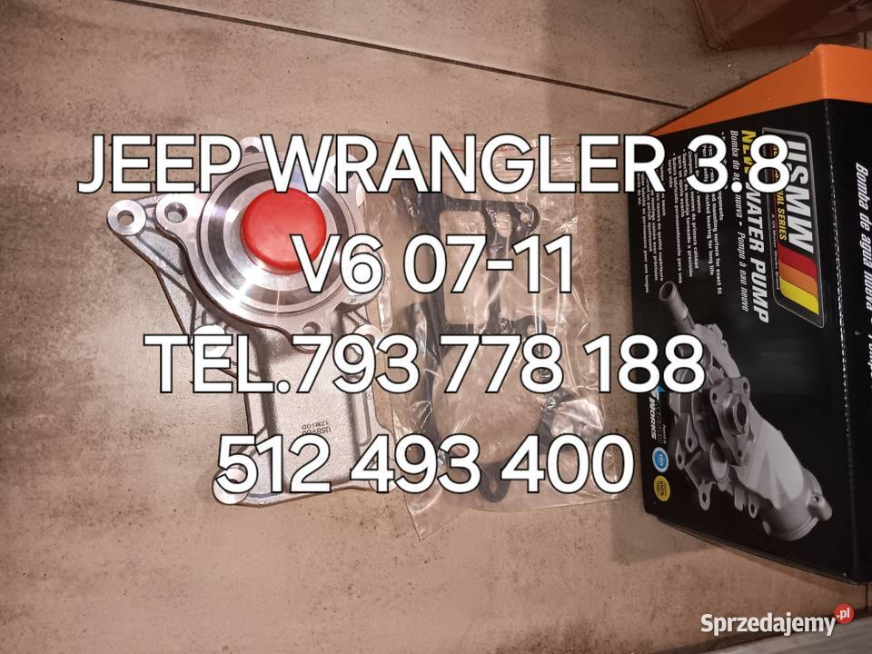 POMPA WODY JEEP WRANGLER 38 V 6 0711 R Kawnice