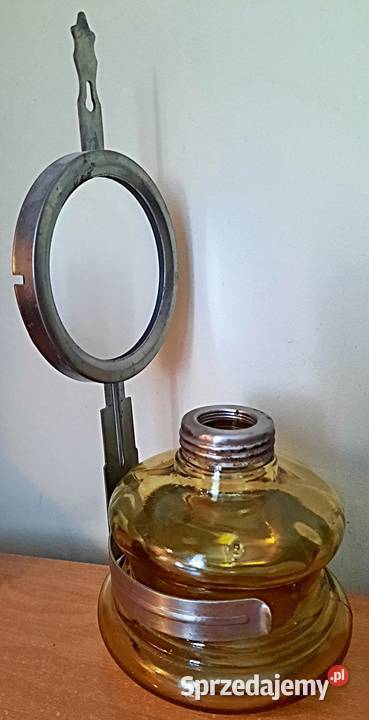 Zbiornik do lampy naftowej miodowy kuchenna Ostrów Wielkopolski sprzedam