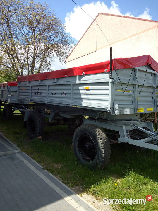 Sprzedam przyczepę d 55 6t lubelskie Werbkowice