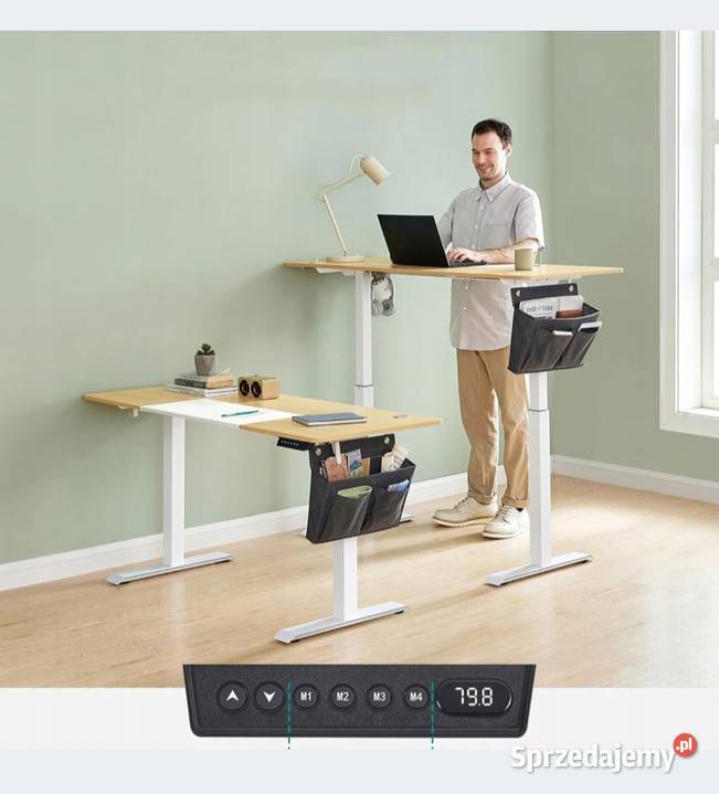 Biurko z elektryczną regulacją wysokosci łódzkie Błaszki