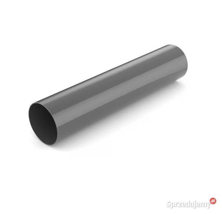 Bryza PVC Rura Spustowa fi 63 4 m grafitowa