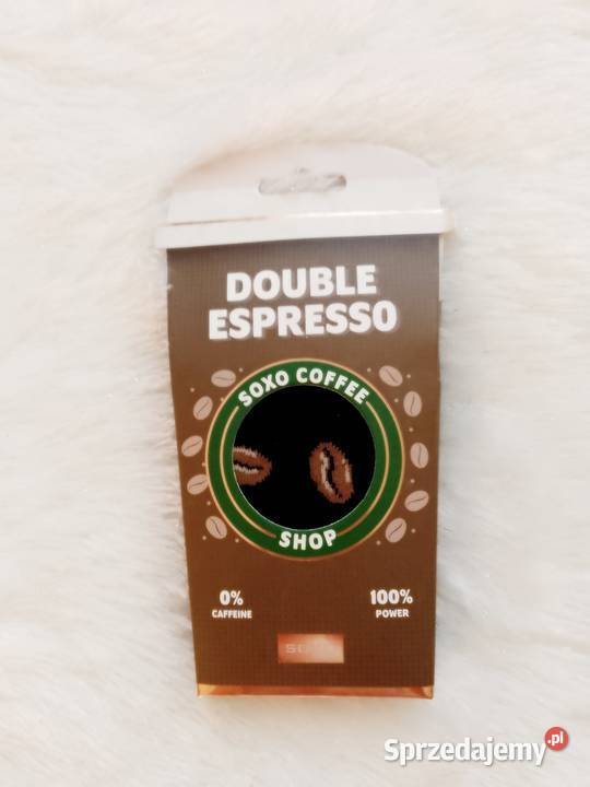 SOXO Skarpetki Double Espresso rozmiar bawełna Olkusz