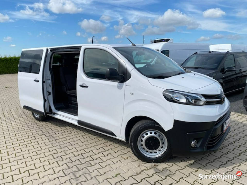 Toyota ProAce SALON L2H1 Długi 9 osób 2 x KLIMA elektrochrom. lusterko wst. Leszno