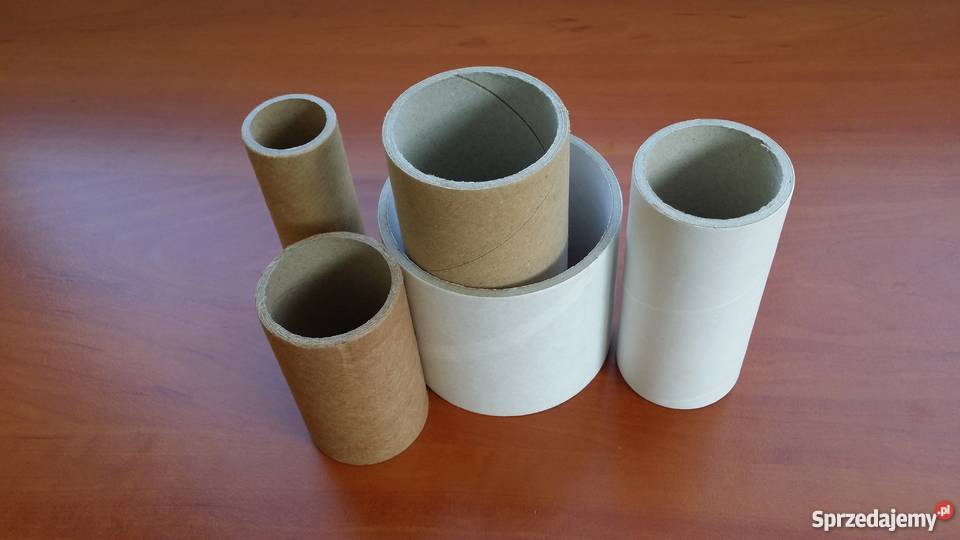 Tuleja gilza tuba rurka papierowa np do folii Biznes i Przemysł dolnośląskie Wojkowice sprzedam