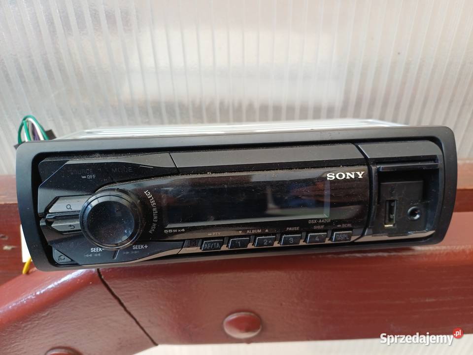 Radio samochodowe SONY DSX A42UI MP3USBAUX Lubin