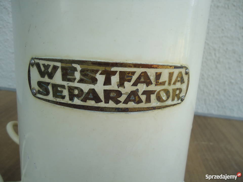 ZABYTKOWA WIRÓWKA DO MLEKA SEPARATORWESTFALIA Nowy Sącz
