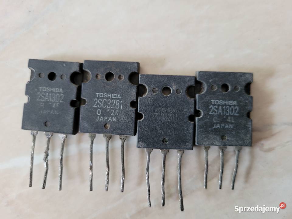 Tranzystory 2SA1302 2SC3281 Toshiba Bolków