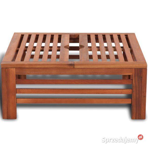 Drewniana osłona uchwytu na parasol Warszawa sprzedam