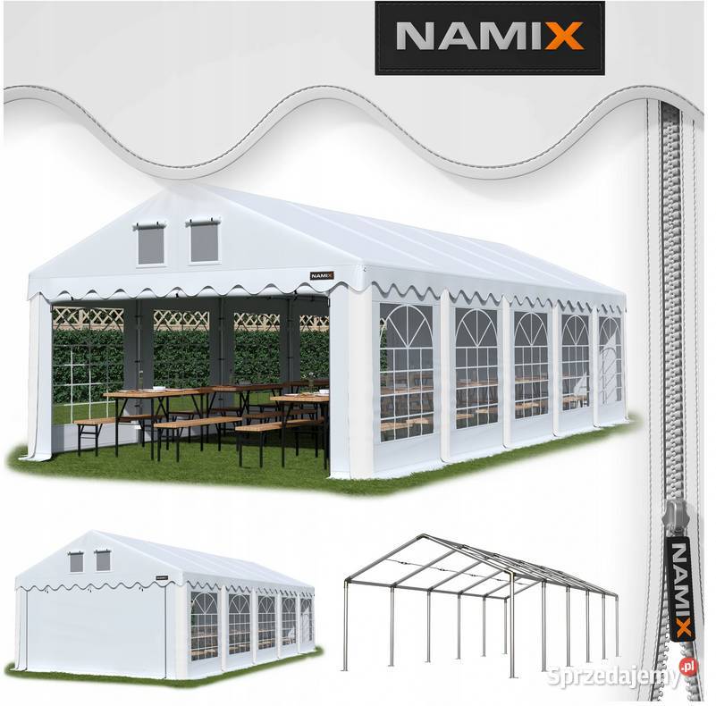 Namiot NAMIX BASIC 5x10 imprezowy ogrodowy RÓŻNE KOLORY