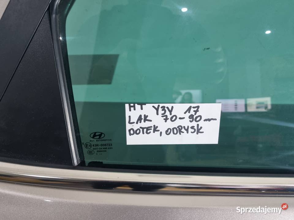 DRZWI PRAWY TYŁ Y3Y HYUBDAI TUCSON III 1520 łódzkie Skierniewice
