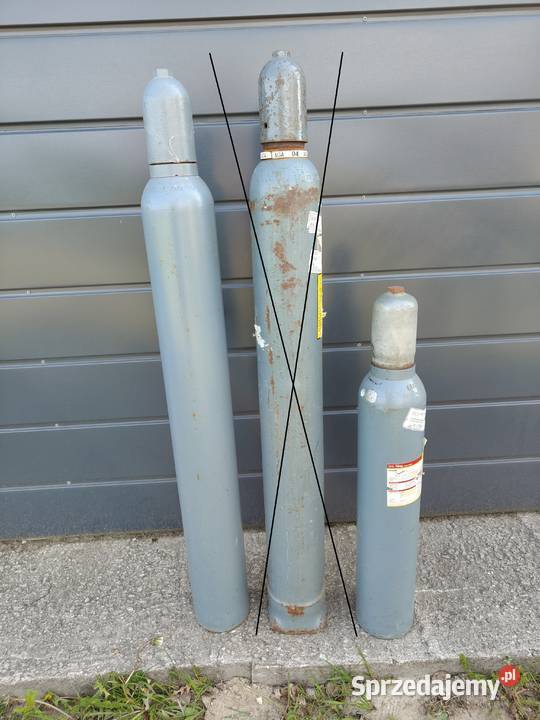 2 butle gazowe łódzkie Aleksandrów Łódzki sprzedam