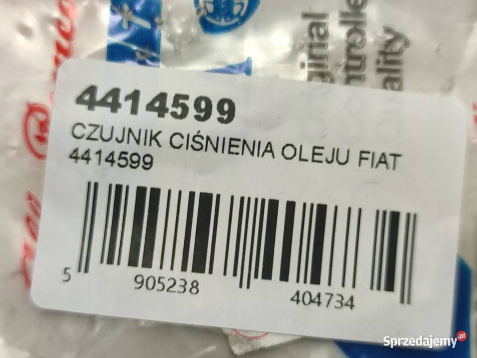 CZUJNIK CIŚNIENIA OLEJU LANCIA DELTA I 20 HF Czujniki i sterowniki