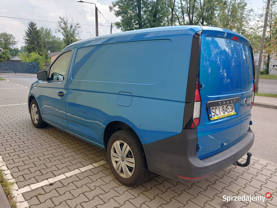 Volkswagen Caddy Maxi 20 TDI DSG 24 122 Hak hol ESP śląskie Cieszyn