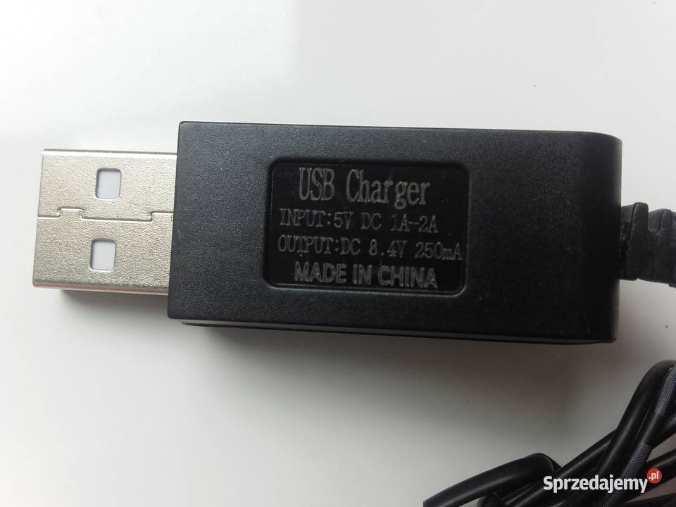 Ładowarka USB KET do akumulatorów 84V 250mA Plastik  Bydgoszcz