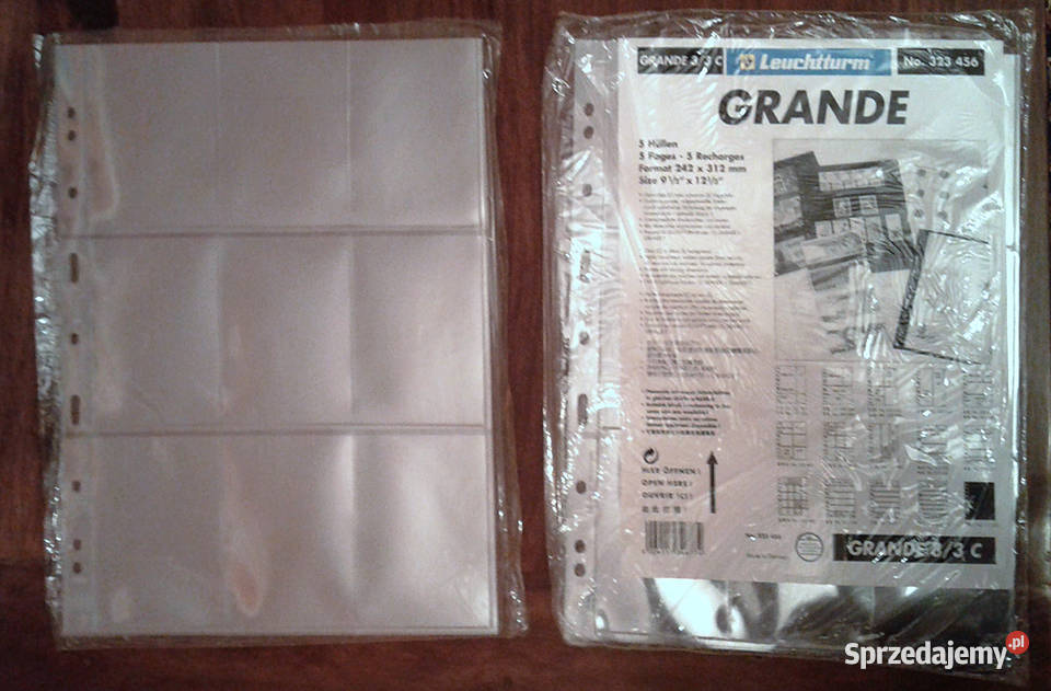 Karty LEUCHTTURM do system Grande 33 C 10 łódzkie