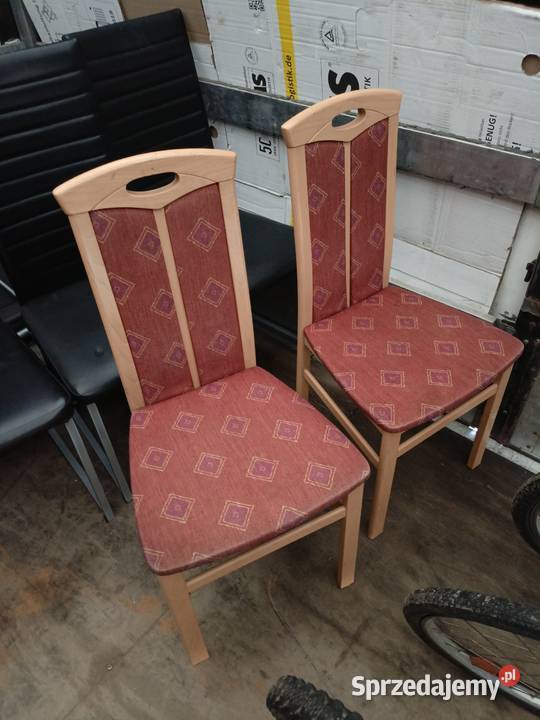 Krzesła komplet zestaw Chojna