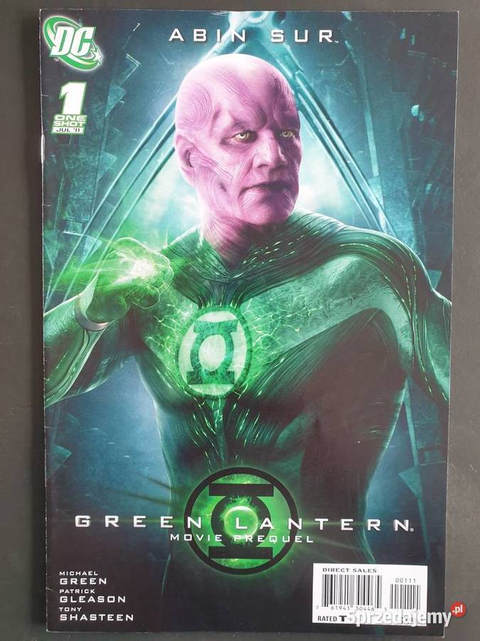 Green Lantern Movie Prequel 5 komiksów DC USA Amerykańskie Gdynia