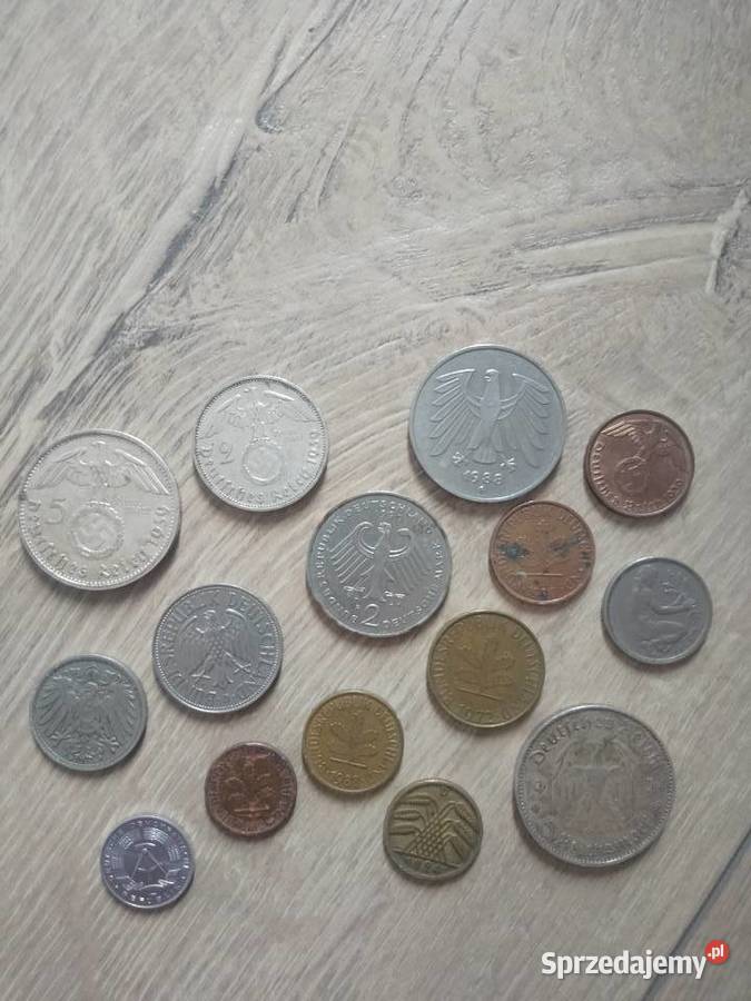 Stare monety Niemcy świętokrzyskie