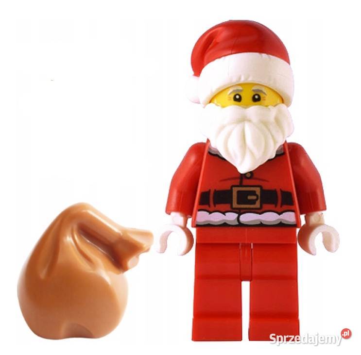 Klocki figurka ŚWIĘTY MIKOŁAJ GWIAZDOR broda Pobiedziska
