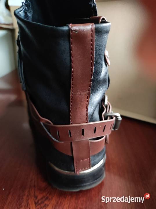 botki militarne sztyblety workery motocyklówki inna