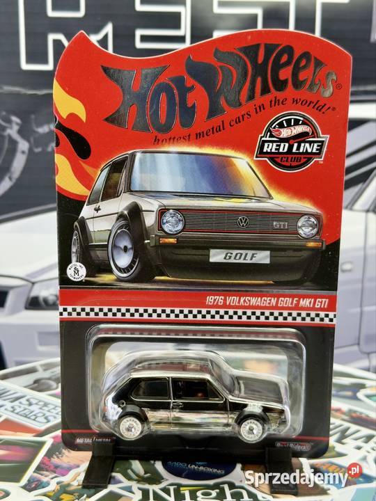 Hot Wheels RLC 1976 Volkswagen Golf MK I GTI BOX Wrocław