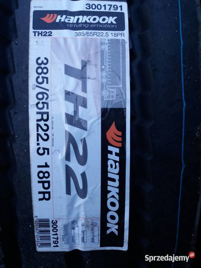 38565R225 HANKOOK TH22 naczepa całoroczne wielkopolskie Wolsztyn