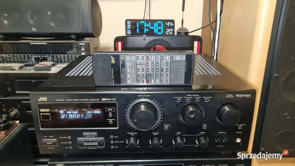 Amplituner JVC RX616R RDS 50 Prologic z pilotem Warta sprzedam