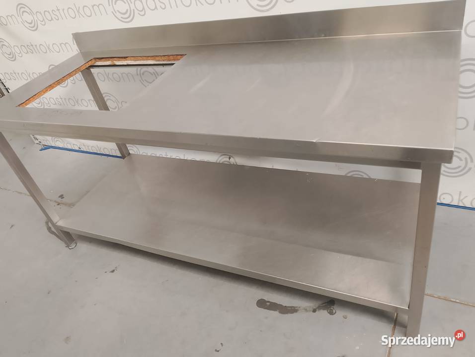 Stół z otworem na płytę grzewczą 182x70x85 Wrocław sprzedam