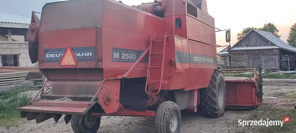 Kombajn detuz fahr 2580 42m Radio Wiski